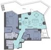 Floor Plan at Moment, Chicago, IL 60611